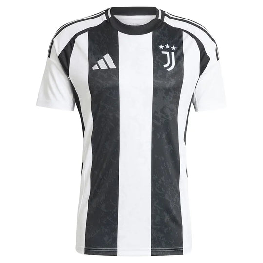 Camisa Juventus 24/25 Home Adidas Torcedor - Branca e Preta