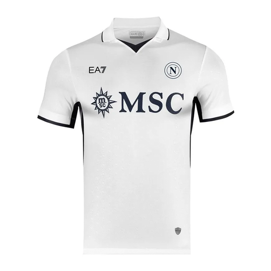 Camisa Napoli 24/25 Away Torcedor - Branca
