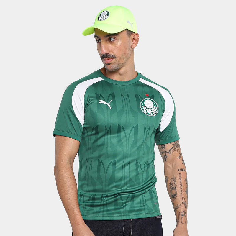 Camisa Palmeiras 24/25 Pré Jogo Puma Masculina - Verde