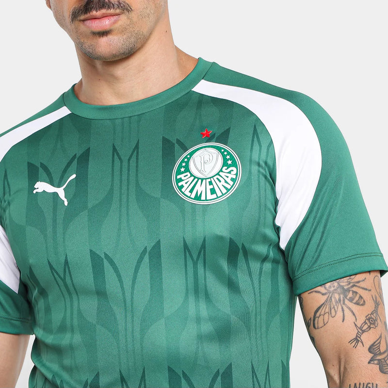 Camisa Palmeiras 24/25 Pré Jogo Puma Masculina - Verde