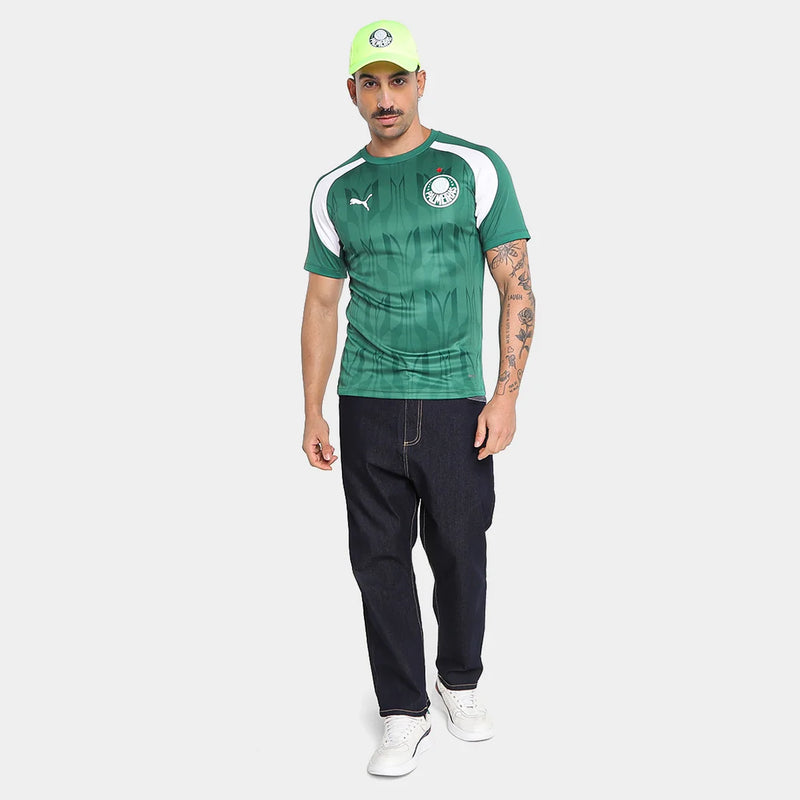 Camisa Palmeiras 24/25 Pré Jogo Puma Masculina - Verde