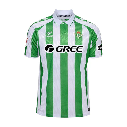 Camisa Real Bétis 24/25 Home Torcedor - Verde e Branco