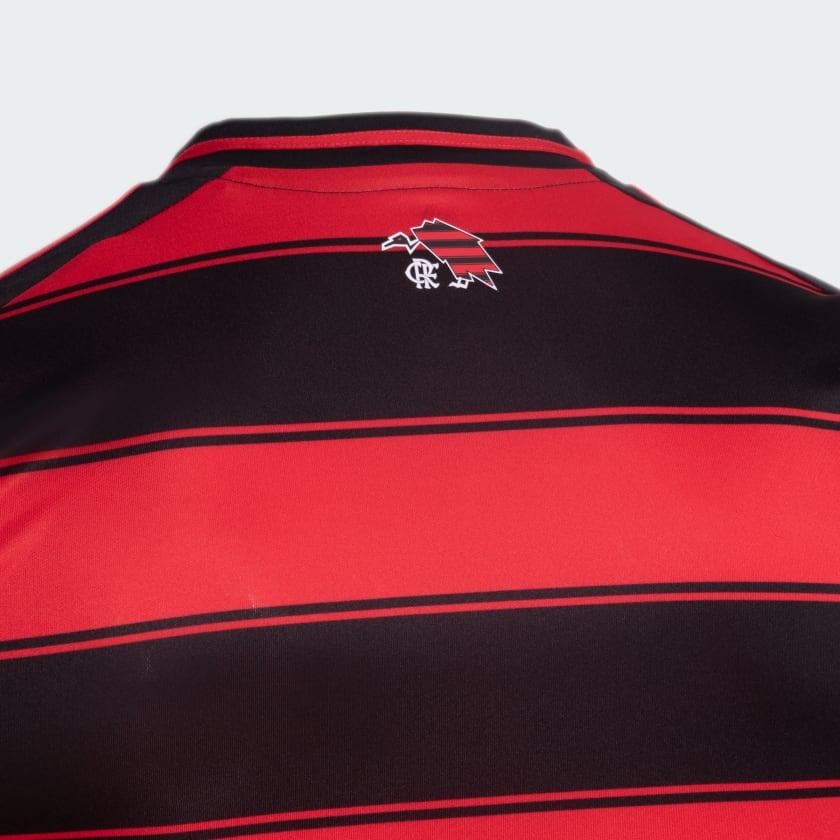 Regata Flamengo 25/26 Home Adidas Torcedor - Vermelha e Preta