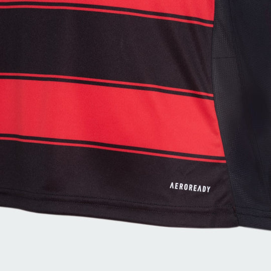 Regata Flamengo 25/26 Home Adidas Torcedor - Vermelha e Preta