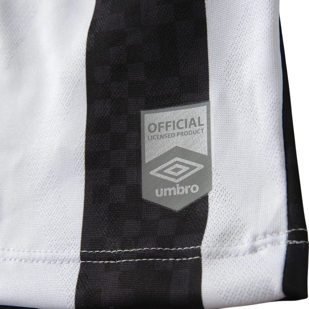 Camisa Santos 25/26 Umbro Away Torcedor - Preta e Branca