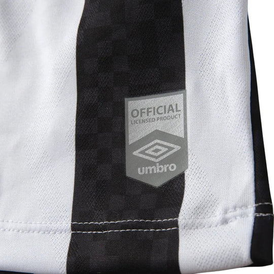 Camisa Santos 25/26 Umbro Away Torcedor - Preta e Branca
