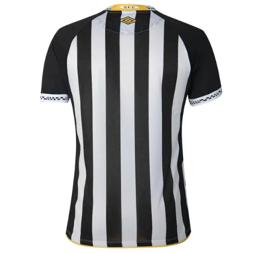 Camisa Santos 25/26 Umbro Away Torcedor - Preta e Branca