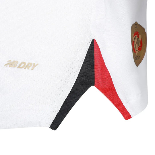 Camisa São Paulo Home Feminina 25/26 Torcedor New Balance Masculina - Branco e Vermelho