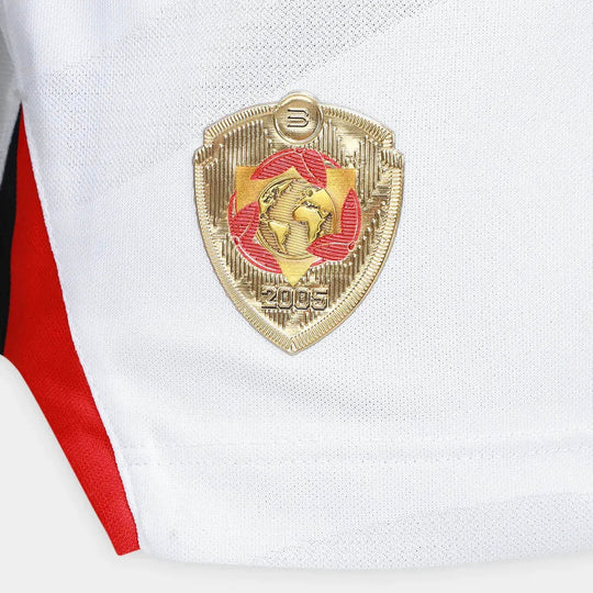 Camisa São Paulo Home Masculina 25/26 Torcedor New Balance Masculina - Branco e Vermelho