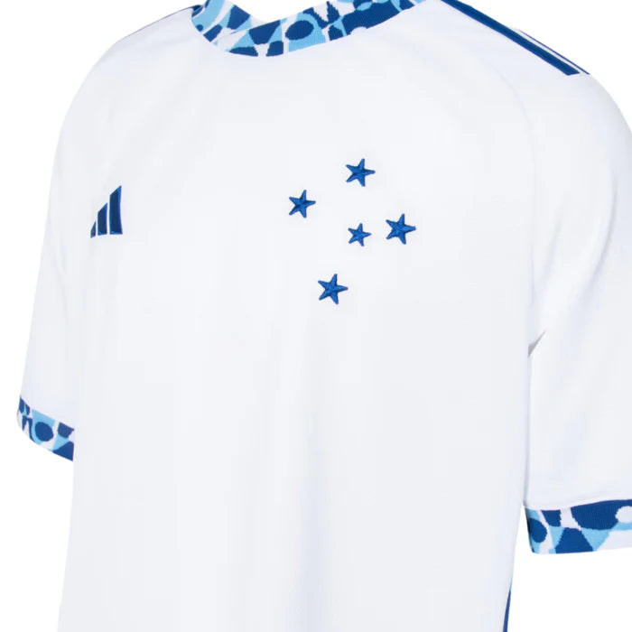 Conjunto Infantil Cruzeiro Away 24/25 Adidas Torcedor