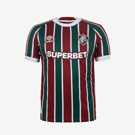 Camisa Fluminense 25/26 Home Umbro Jogador - Vinho e Verde