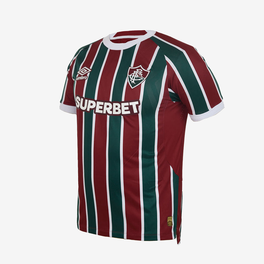 Camisa Fluminense 25/26 Home Umbro Jogador - Vinho e Verde