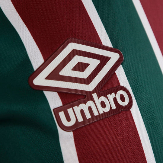 Camisa Fluminense 25/26 Home Umbro Jogador - Vinho e Verde