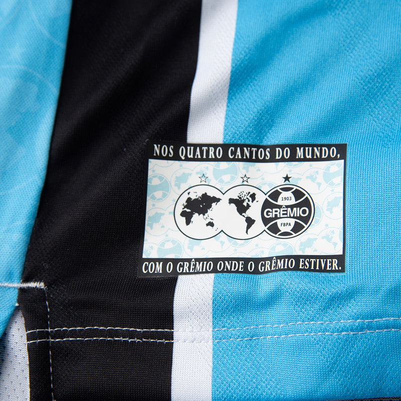 Camisa Feminina Grêmio 25/26 Home Umbro Torcedor - Preta e Azul