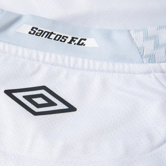 Camisa Feminina Santos 25/26 Umbro Home Torcedor - Branca