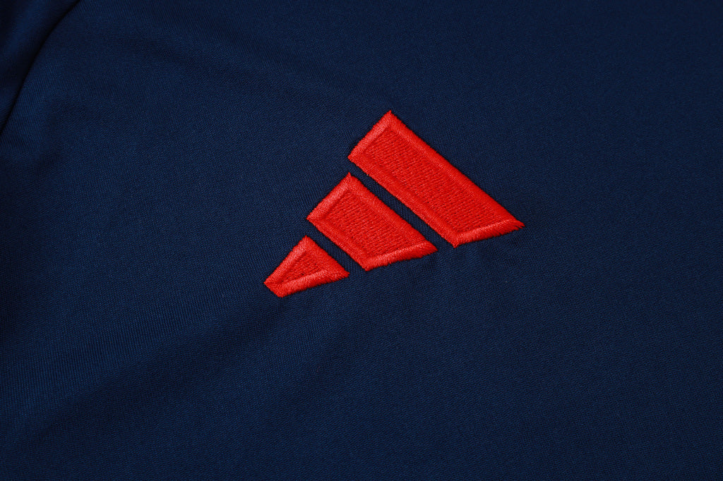 Conjunto de Treino Flamengo 25/26 Adidas - Azul Escuro