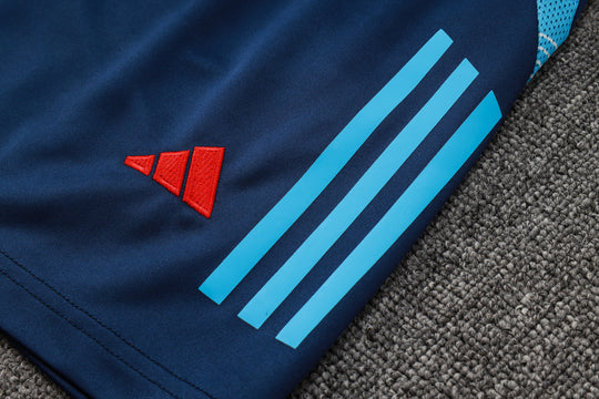 Conjunto de Treino Flamengo 25/26 Adidas - Azul Escuro
