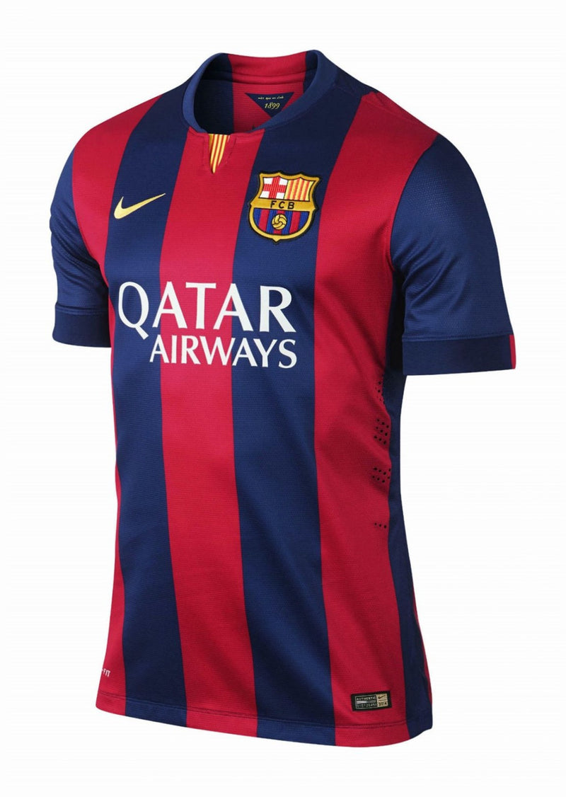 Camisa Retrô Barcelona Home 14/15 Nike Torcedor Masculina