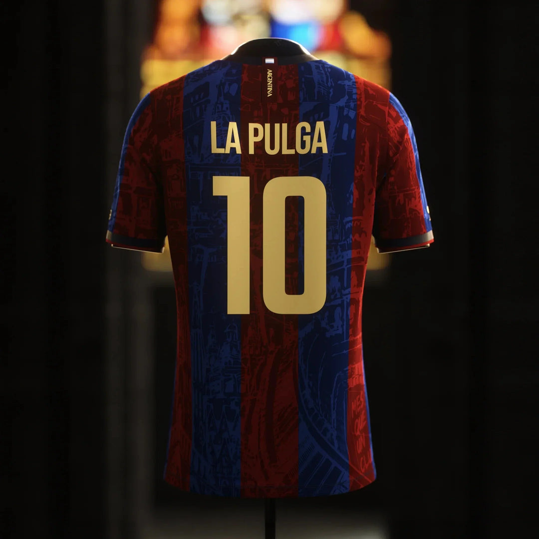 Camisa Barcelona Edição "La Pulga 10"