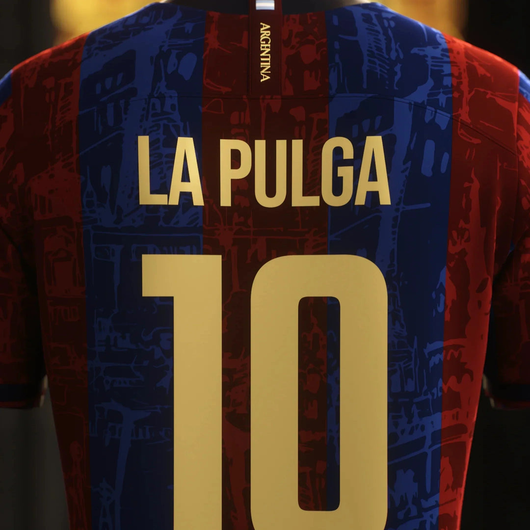 Camisa Barcelona Edição "La Pulga 10"