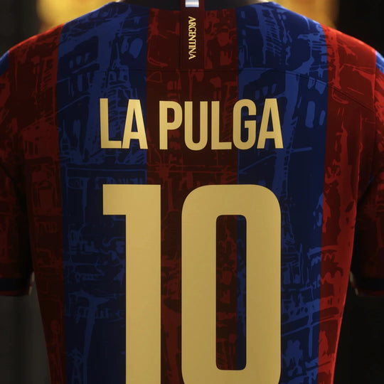 Camisa Barcelona Edição "La Pulga 10"