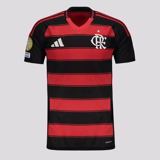 Camisa Flamengo 25/26 Home Adidas Torcedor - Patch Mundial de Clubes