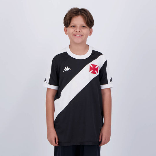 Conjunto Infantil Vasco Home Kappa Torcedor 24/25