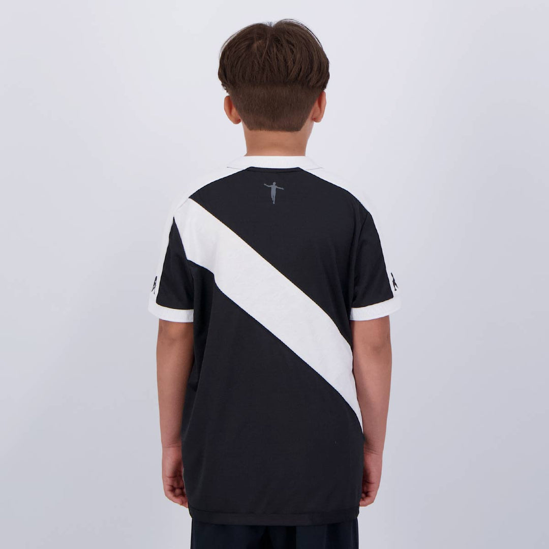Conjunto Infantil Vasco Home Kappa Torcedor 24/25