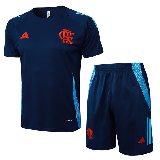 Conjunto de Treino Flamengo 25/26 Adidas - Azul Escuro