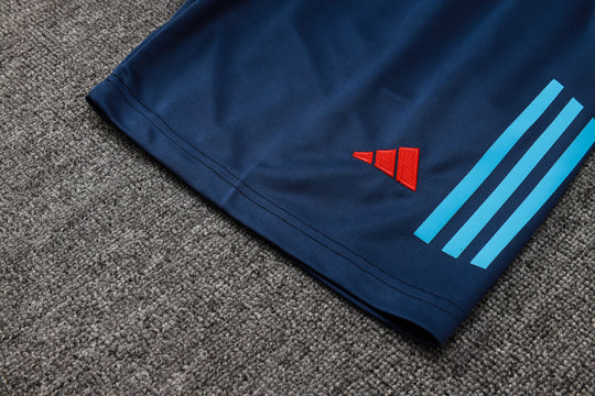 Conjunto de Treino Flamengo 25/26 Adidas - Azul Escuro