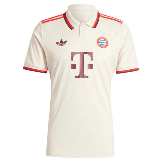Camisa Bayern de Munique 24/25 Third Adidas Torcedor - Bege