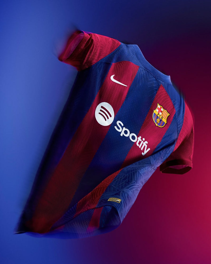 Camisa Barcelona Home 23/24 Nike Torcedor Masculina