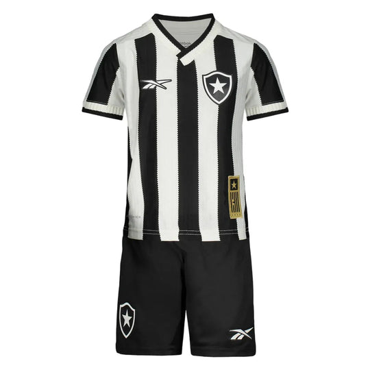 Conjunto Infantil Botafogo Home 24/25 Reebok Torcedor