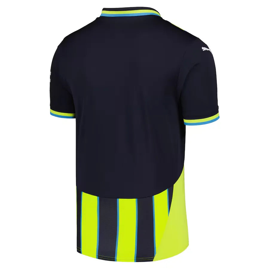 Camisa Manchester City 24/25 Away Puma Torcedor - Amarelo e Azul