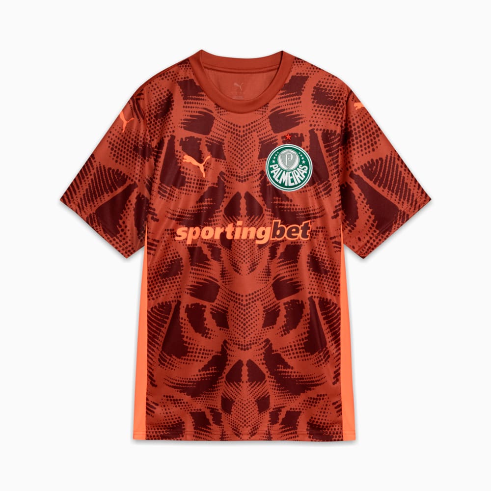 Camisa de Goleiro Palmeiras 25/26 Away Puma Torcedor - Vermelha
