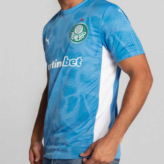 Camisa de Goleiro Palmeiras 25/26 Home Puma Torcedor - Azul
