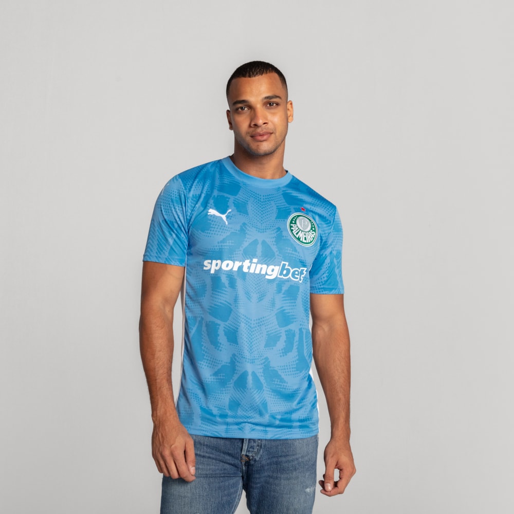 Camisa de Goleiro Palmeiras 25/26 Home Puma Torcedor - Azul