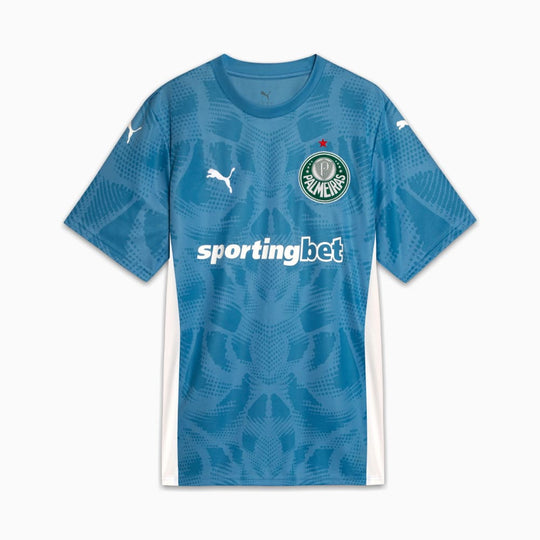 Camisa de Goleiro Palmeiras 25/26 Home Puma Torcedor - Azul