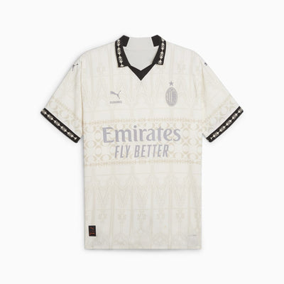 Camisa AC Milan x Pleasures Torcedor 24/25 - Branca