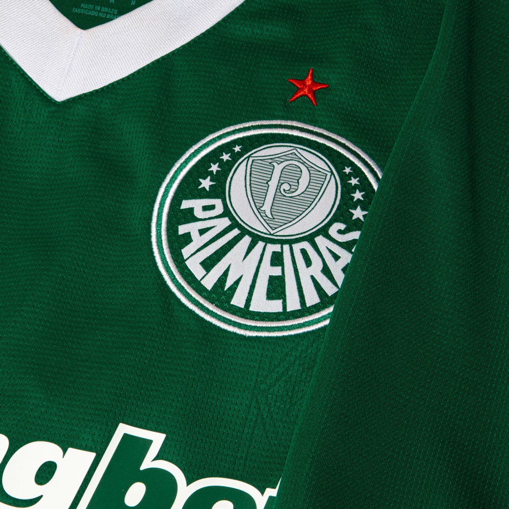 Camisa Palmeiras Manga Longa 25/26 Home Puma Torcedor - Verde