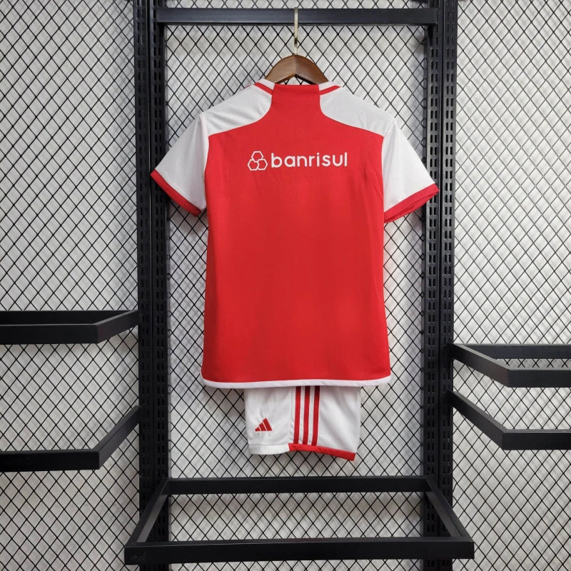 Conjunto Infantil Internacional Home Adidas Torcedor 24/25