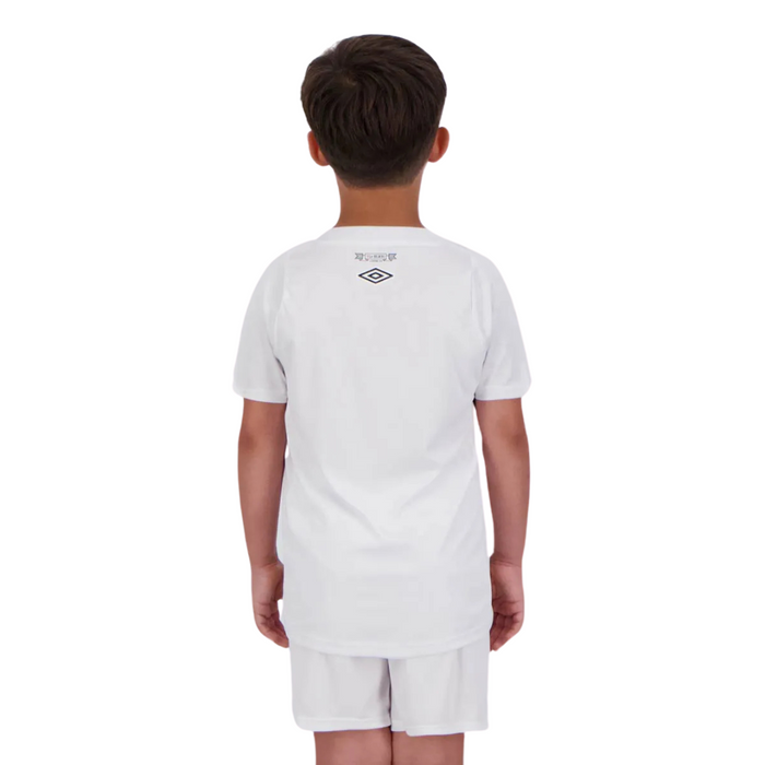 Conjunto Infantil Santos Home Umbro Torcedor 24/25