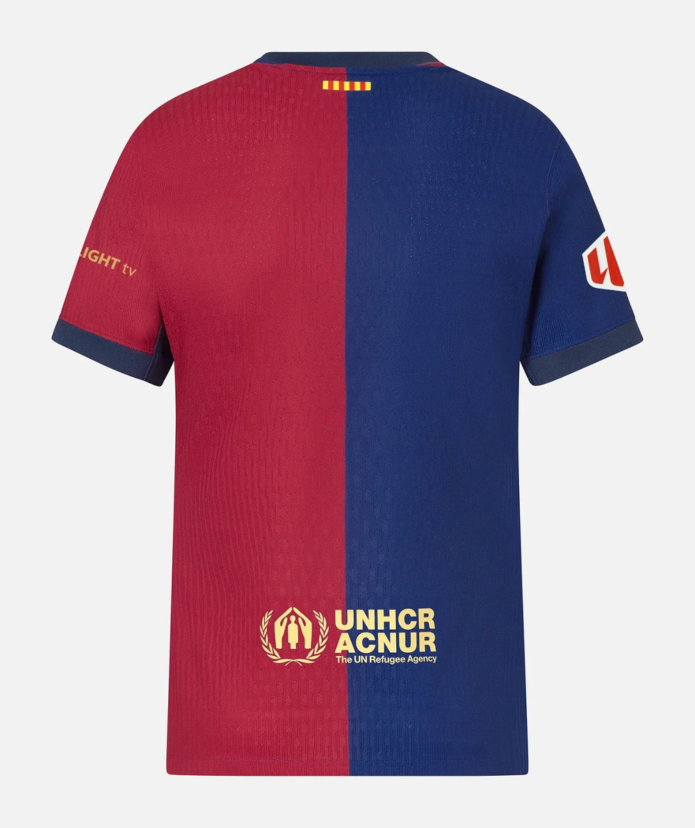 Camisa Barcelona 24/25 Home Nike Edição Especial Coldplay - Azul e Vermelho