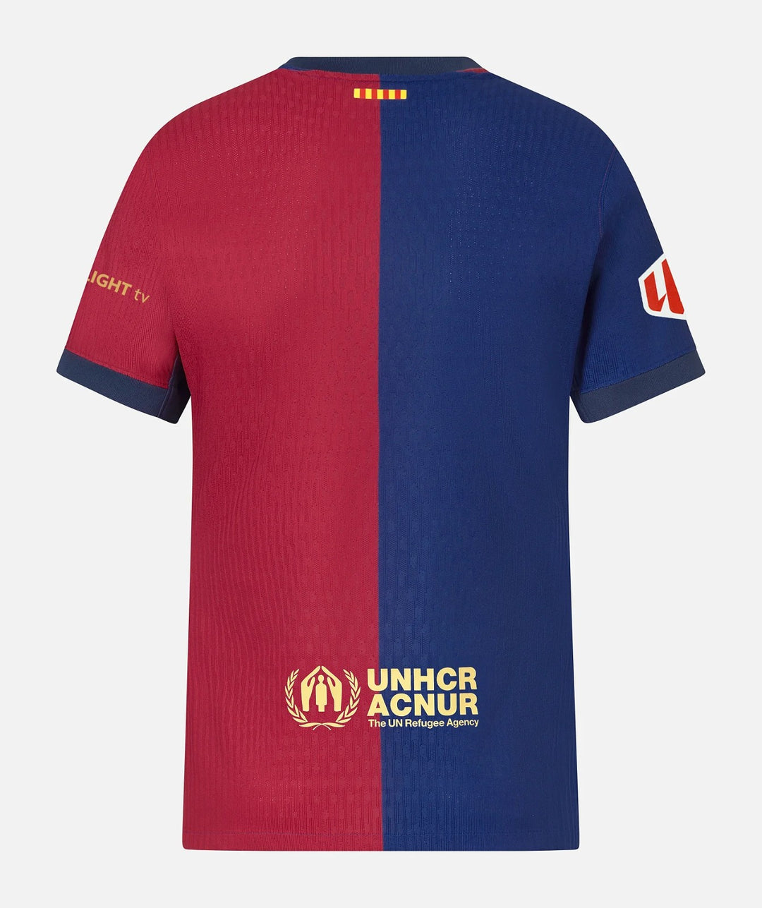 Camisa Barcelona 24/25 Home Nike Edição Especial Coldplay - Azul e Vermelho