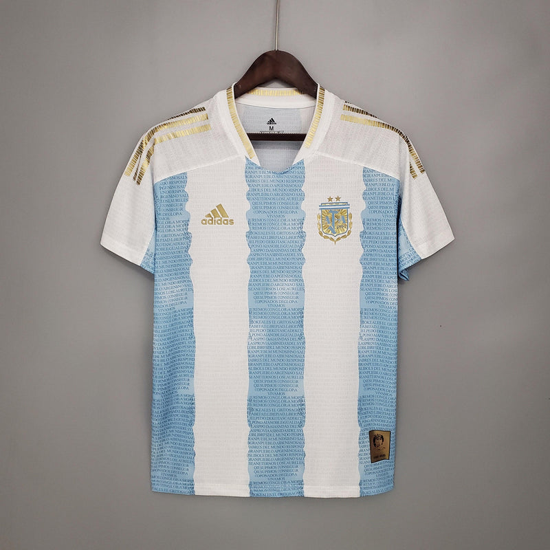 Camisa Seleção Argentina 2020/21 Edição Comemorativa Maradona