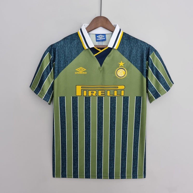 Camisa Inter de Milão Away (2) 1995/96 Umbro Retrô Masculina