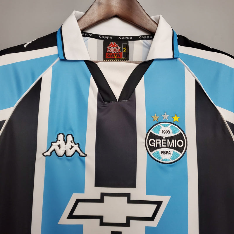 Camisa Grêmio Home (1) 2000 Kappa Retrô Masculina