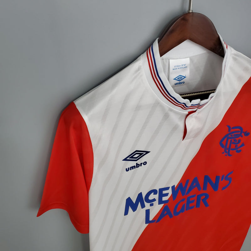 Camisa Rangers Away (2) 1987/88 Umbro Retrô Masculina