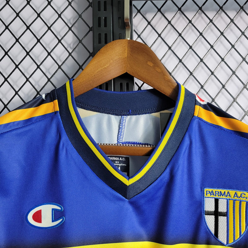 Camisa Parma Home (1) 2001/02 Champion Retrô Masculina