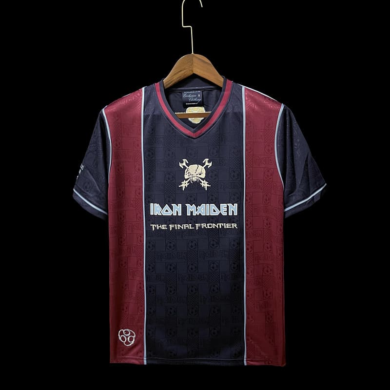 Camisa West Ham Home (1) Iron Maiden 2011 Retrô Masculina